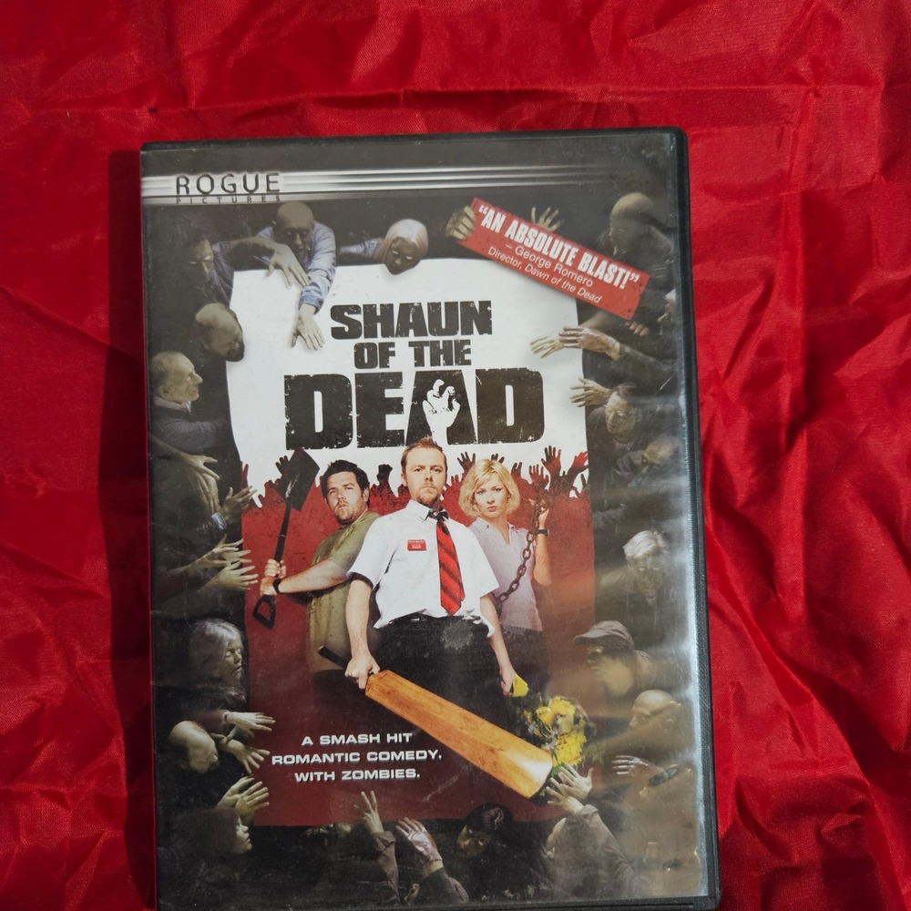 Shaun of the Dead DVD - Simon Pegg, Nick Frost -‎ Rogue Pictures - Comedy